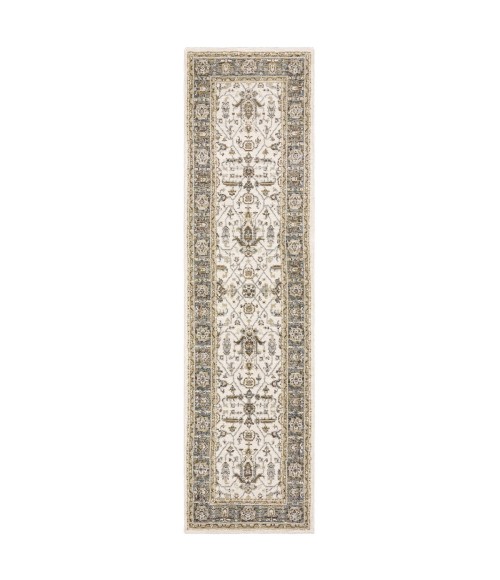 Andorra Area Rug Oriental Weavers Area Rug Andorra 9537P Ivory 10' 0" X 13' 2"