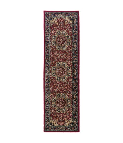 Oriental Weavers Area Rug Ariana 116R3 Red 2' 3" X  7' 9" Runner