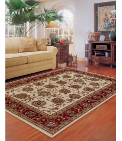 Oriental Weavers Ariana 117J3 Ivory/ Red Area Rug 4 ft. X 6 ft. Rectangle