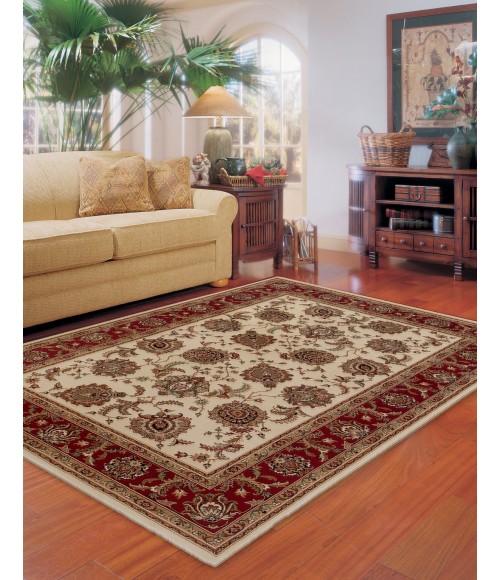 Ariana Area Rug Oriental Weavers Area Rug Ariana 117J3 Ivory 5' 3" X 7' 9"
