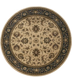 Oriental Weavers Ariana 311Z3 Ivory/ Blue Area Rug 6 ft. Round