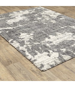 Oriental Weavers Aspen 003H9 Grey/ Ivory Area Rug 2 ft. 3 in. X 7 ft. 6 in. Runner