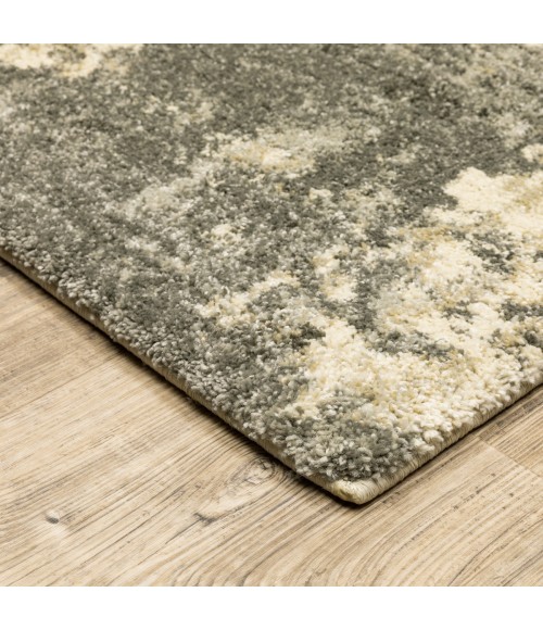 Oriental Weavers Area Rug Astor 7150D Grey 9'10" X 12'10"