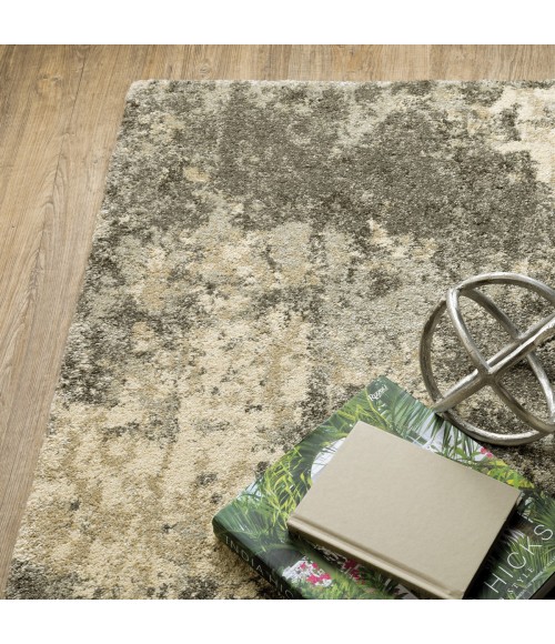 Oriental Weavers Area Rug Astor 7150D Grey 9'10" X 12'10"
