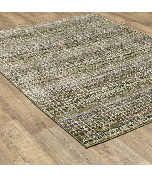 Atlas Area Rug Oriental Weavers Area Rug Atlas 747A0 Green 2' 6" X 12' 0" Runner