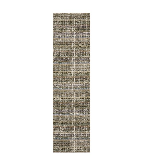 Atlas Area Rug Oriental Weavers Area Rug Atlas 747A0 Green 2' 6" X 12' 0" Runner