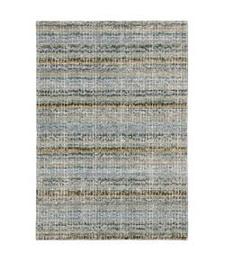 Oriental Weavers Atlas 747B0 Blue/ Green Area Rug 6 ft. 7 in. X 9 ft. 6 in. Rectangle