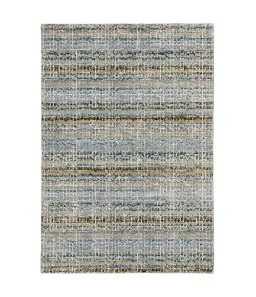 Atlas Area Rug Oriental Weavers Area Rug Atlas 747B0 Blue 6' 7" X 9' 6"