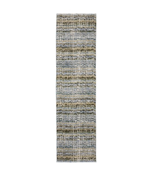 Atlas Area Rug Oriental Weavers Area Rug Atlas 747B0 Blue 6' 7" X 9' 6"
