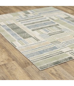 Oriental Weavers Atlas 752E0 Blue/ Green Area Rug 2 ft. 6 in. X 12 ft. 0 in. Runner