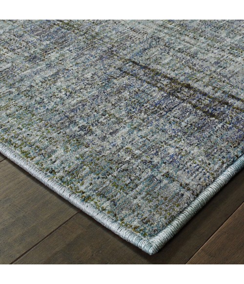 Oriental Weavers Area Rug Atlas 8033J Blue 2' 3" X  8' 0" Runner