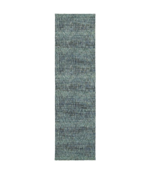 Oriental Weavers Area Rug Atlas 8033J Blue 2' 3" X  8' 0" Runner