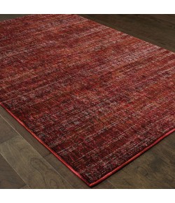 Oriental Weavers Atlas 8033K Red/ Rust Area Rug 2 ft. 6 in. X 12 ft. 0 in. Runner