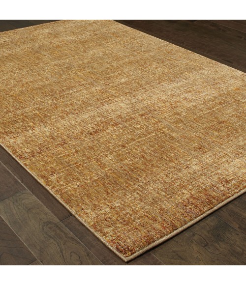 Oriental Weavers Area Rug Atlas 8033R Gold 7'10" X 10'10"