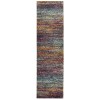 Oriental Weavers Atlas 8037B Multi/ Multi Area Rug 2 ft. 3 in. X 8 ft. 0 in. Runner