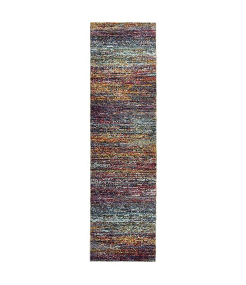 Oriental Weavers Area Rug Atlas 8037B Multi 8' 6" X 11' 7"