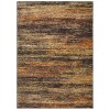 Oriental Weavers Atlas 8037C Gold/ Charcoal Area Rug 10 ft. 0 in. X 13 ft. 2 in. Rectangle