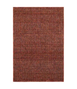 Oriental Weavers Atlas 8048K Red/ Rust Area Rug 5 ft. 3 in. X 7 ft. 3 in. Rectangle