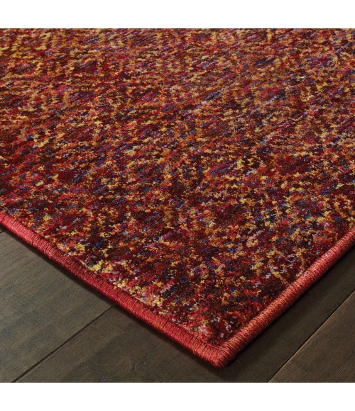 Oriental Weavers Area Rug Atlas 8048K Red 5' 3" X  7' 3"