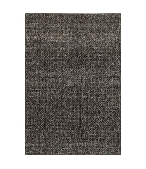 Oriental Weavers Area Rug Atlas 8048Q Black 6' 7" X  9' 6"