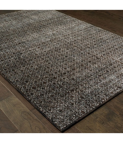 Oriental Weavers Area Rug Atlas 8048Q Black 5' 3" X  7' 3"