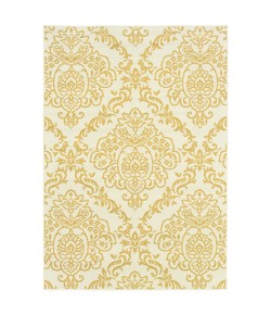 Oriental Weavers Bali 8424J Ivory/ Gold Area Rug 5 ft. 3 in. X 7 ft. 6 in. Rectangle