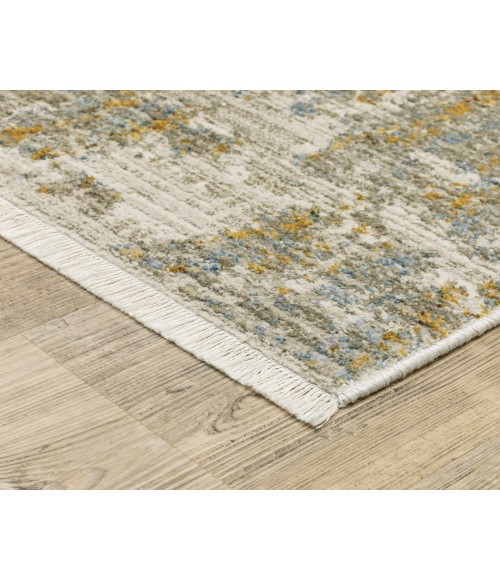 Oriental Weavers BAUER 1340w Beige/Multi Rug 2'3X7'6