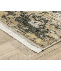 Oriental Weavers BAUER 2061x Gold/Black Rug 2' 3X7' 6