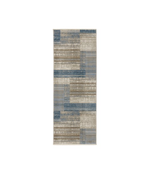 Oriental Weavers BAUER 90b Blue/Beige Rug 5' 3X7' 6
