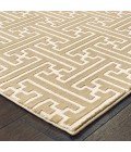Oriental Weavers Area Rug Bowen 1333Y Gold 9'10" X 12'10"