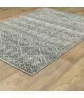 Branson Area Rug Oriental Weavers Area Rug Branson BR02A Blue 3' 3" X 5'