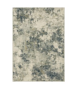 Oriental Weavers Branson Br12A Beige/ Blue Area Rug 3 ft. 3 in. X 5 ft. Rectangle