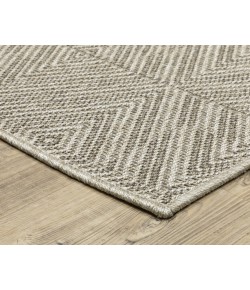 Oriental Weavers Caicos Ca08A Grey/ Grey 9 Ft.10 In. X 12 Ft.10 In. Rectangle Rug