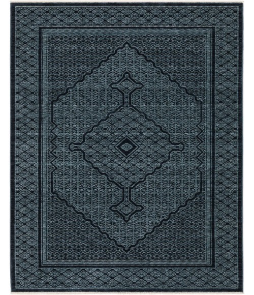 Oriental Weavers CAPELLA CAP01 Blue/Blue Rug 5'3X7'6