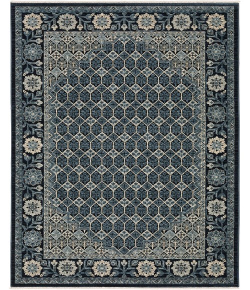 Oriental Weavers CAPELLA cap03 Blue/Ivory Rug 3' 3X5'