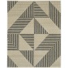 Oriental Weavers Capella Cap04 Beige/ Blue 3 Ft. 3 In. X 5 Ft. Rectangle Rug