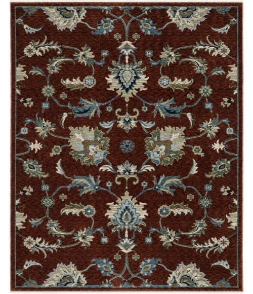 Oriental Weavers CAPELLA cap06 Red/Multi Rug 3' 3X5'
