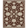 Oriental Weavers Capella Cap08 Red/ Beige 3 Ft. 3 In. X 5 Ft. Rectangle Rug