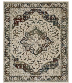 Oriental Weavers Capella Cap12 Beige/ Multi 3 Ft. 3 In. X 5 Ft. Rectangle Rug