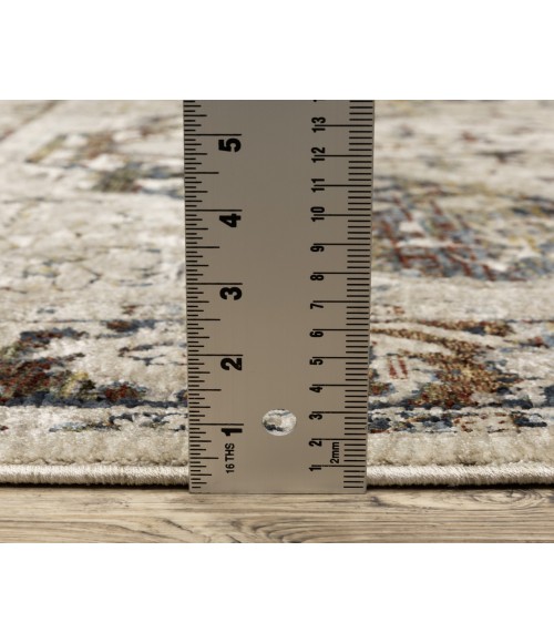 Oriental Weavers CAPELLA cap12 Beige/Multi Rug 3'3X5'