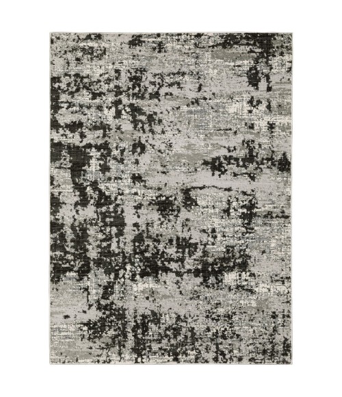 Oriental Weavers Area Rug Caravan 4153Q Grey 6' 7" X  9' 6"