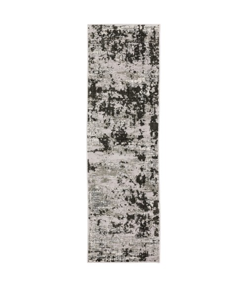 Oriental Weavers Area Rug Caravan 4153Q Grey 6' 7" X  9' 6"