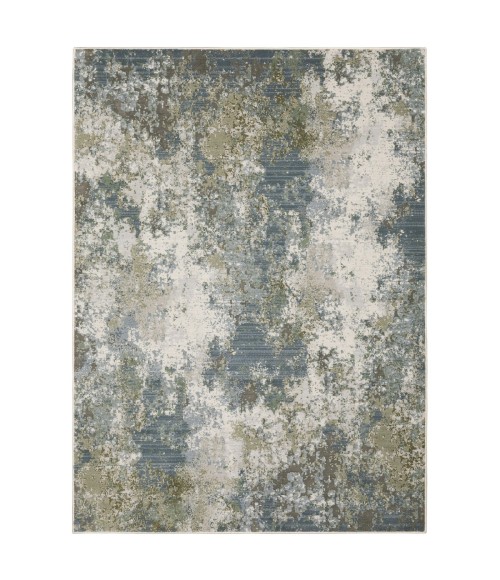 Oriental Weavers Area Rug Caravan 5090E Blue 9'10" X 12'10"