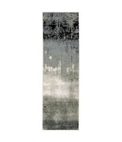 Oriental Weavers Caravan 5571H Blue/ Green Area Rug 2 ft. 3 in. X 7 ft. 6 in. Runner