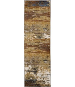 Oriental Weavers Caravan 8020X Gold/ Beige Area Rug 2 ft. 3 in. X 7 ft. 6 in. Runner