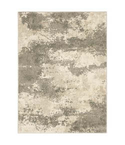 Oriental Weavers Carson 0734D Beige/ Grey Area Rug 9 ft. 10 in. X 12 ft. 10 in. Rectangle