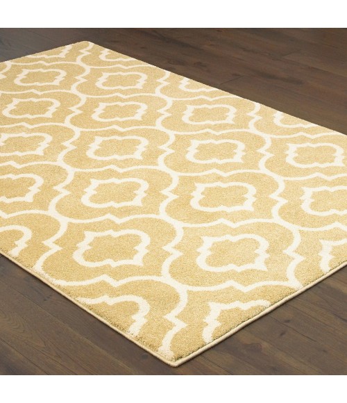 Oriental Weavers Area Rug Carson 9672E Gold 9'10" X 12'10"