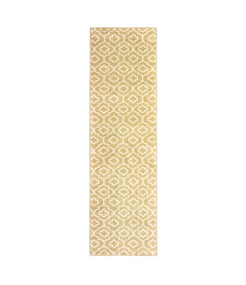 Oriental Weavers Area Rug Carson 9672E Gold 9'10" X 12'10"