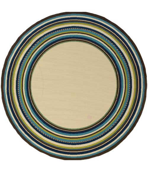 Oriental Weavers Area Rug Caspian 1003X Ivory 5' 3" X  7' 6"