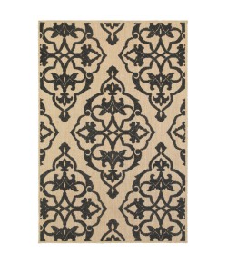 Oriental Weavers Cayman 001B9 Sand/ Charcoal Area Rug 9 ft. 10 in. X 12 ft. 10 in. Rectangle